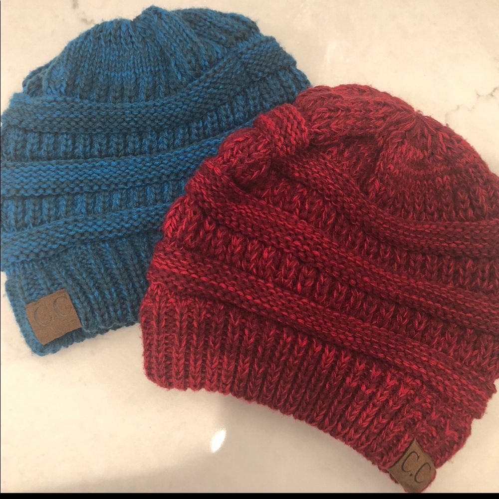 Brand new knit beanies